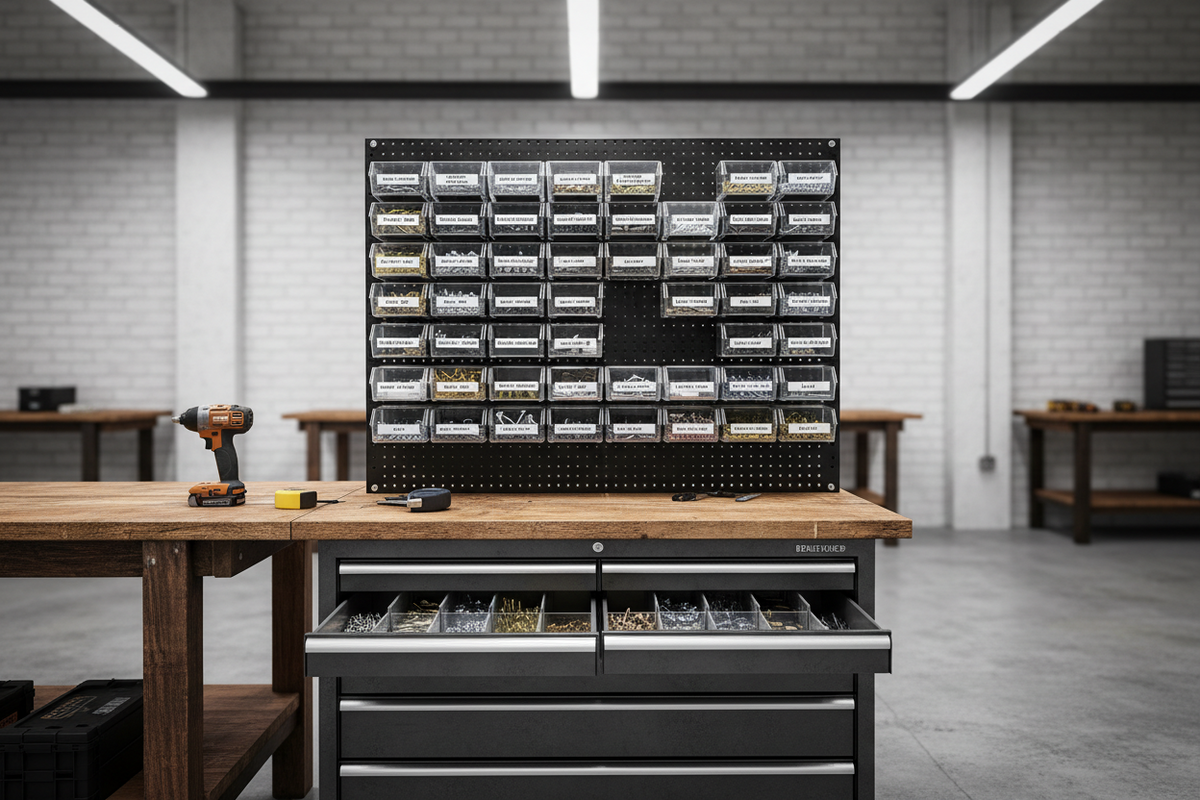 How to Organize Fasteners in Your Workshop