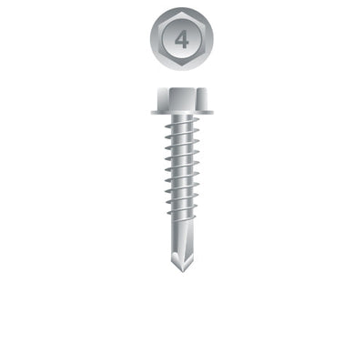 Strong-Point Self Drilling Hex Washer Head Screws