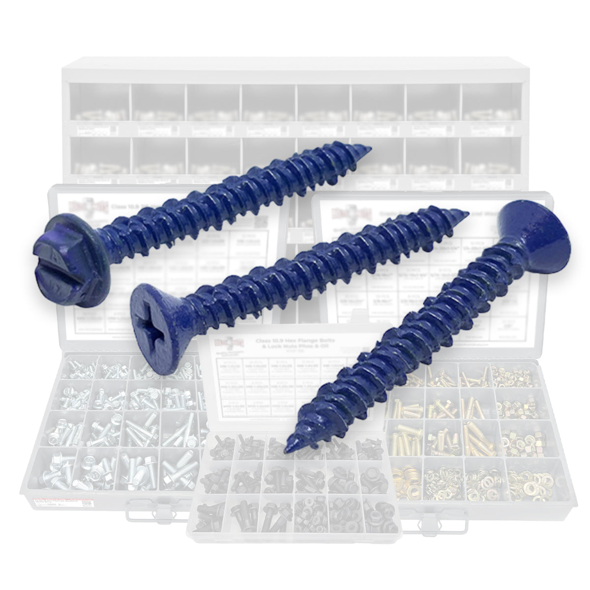 Bagged Concrete Screws