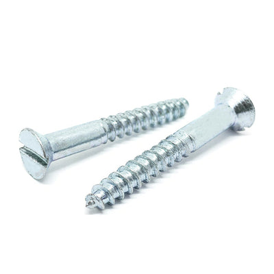 Grade 2 Slotted Flat Head Wood Screws