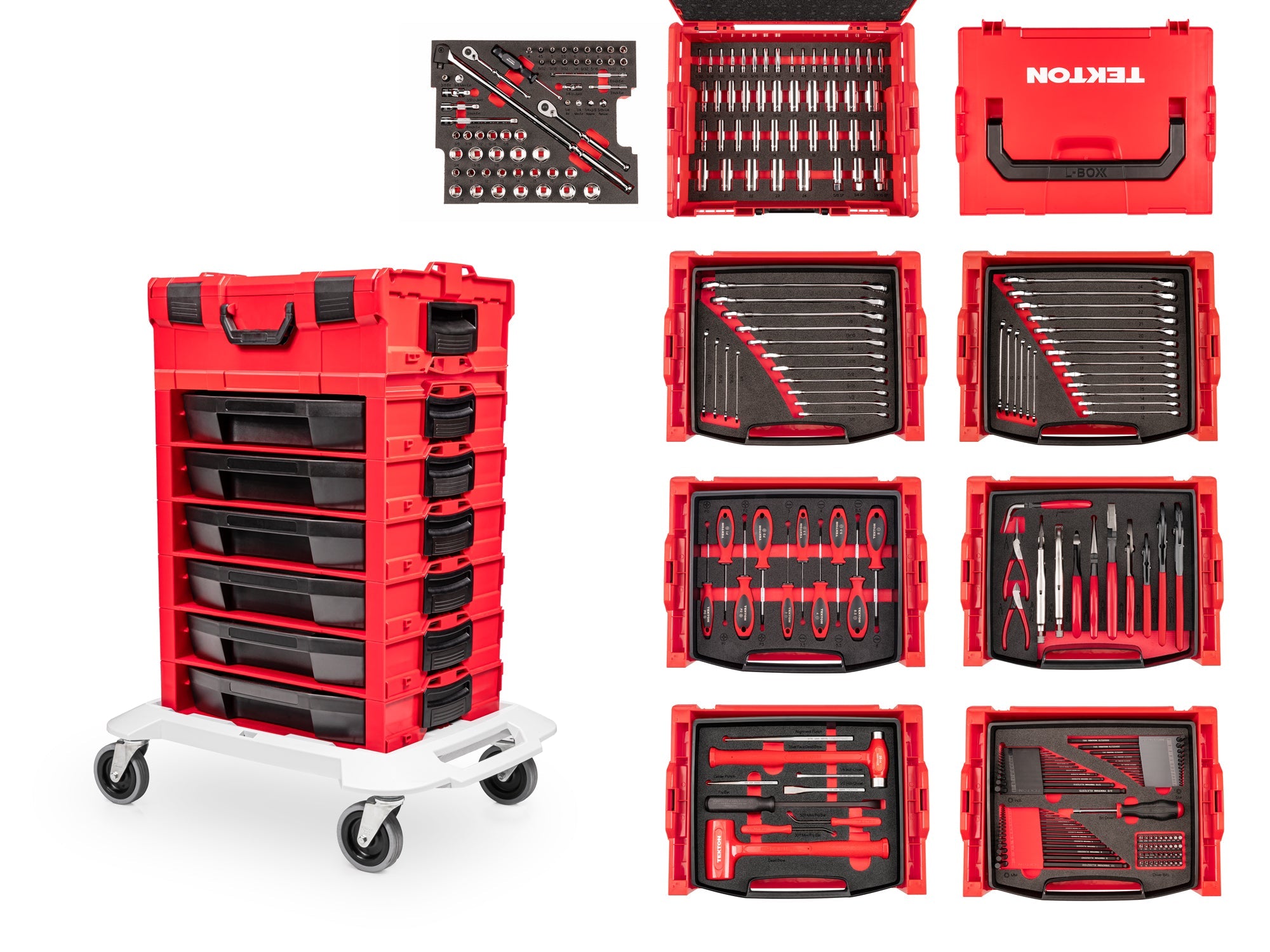 Tekton Stacking Organization Set With Tools