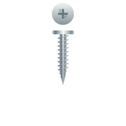 #10 Strong-Point Pancake Head 10-12 x 1, PH, Type 'A', Zinc