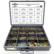 1/4"-20 Coarse Grade 8 Hex Cap Screws, Nuts, & Washers - 575 PCS