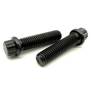 1/2-13x1" Alloy 12 Point Flange Screws Black Oxide