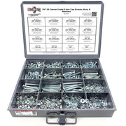 1/4"-20 Coarse Grade 5 Hex Cap Screws, Nuts, & Washers - 575 PCS