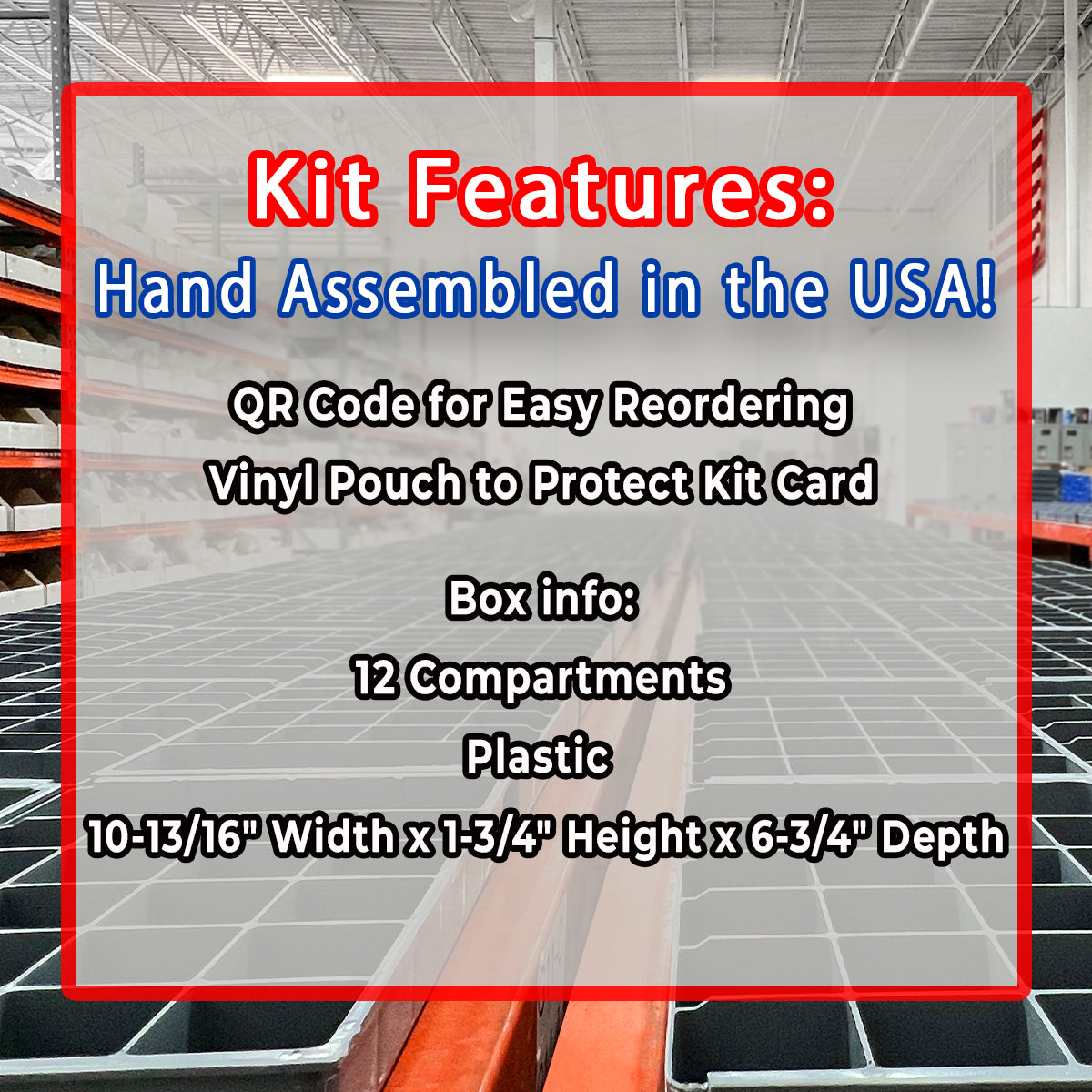 Assortment Kit #648 (335Pcs.) Class 10 Metric Flat & Lock Washers - Zinc Plated