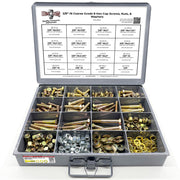 3/8"-16 Coarse Grade 8 Hex Cap Screws, Nuts, & Washers - 378 PCS
