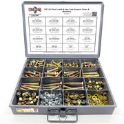 1/2"-20 Fine Grade 8 Hex Cap Screws, Nuts, & Washers - 249 PCS