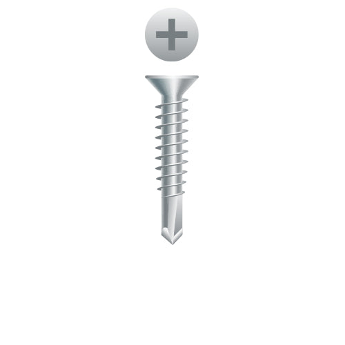 #10 Strong-Point Flat Head 10-16 x 3/4, PH, 410 Stainless Steel