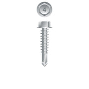 #14 Strong-Point Hex Washer Head 14-14 x 1-1/4, 410 Stainless Steel