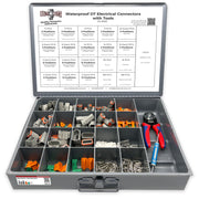 Waterproof DT Pin Electrical Connectors Assortment with Tools - 518 Pieces