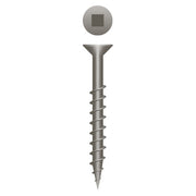 #8 Strong-Point Flat Head 8 x 1-5/8, SQ, Plain and Lubed