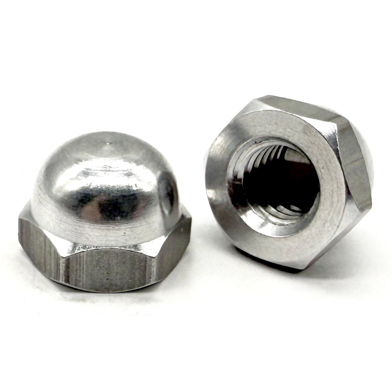 5/16"-18 Aluminum Acorn Nuts