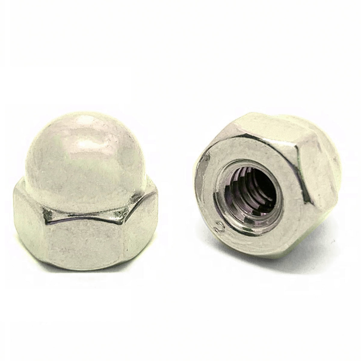 3/8"-16 Nickel Plated Acorn Nuts