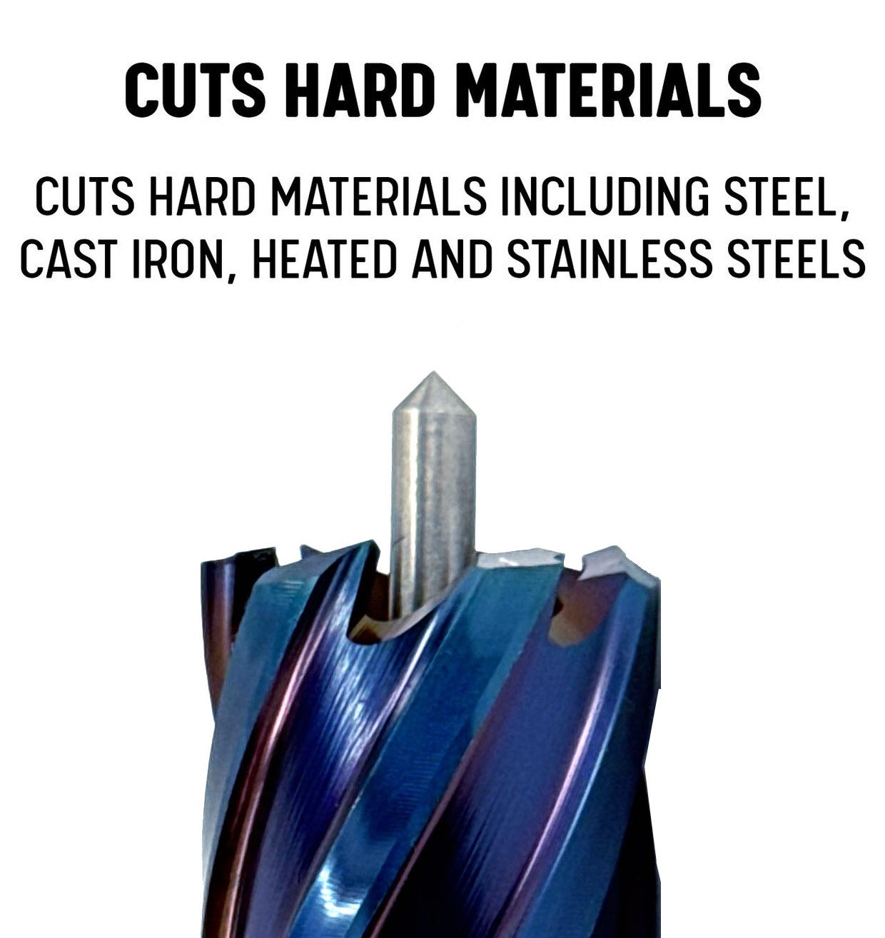 1-1/4" X 3" nACo (Nano-Composite) Coated Blue Annular Cutter