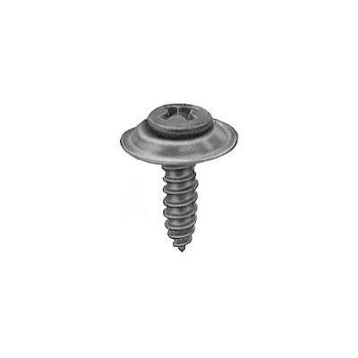 #8x5/8" Phillips Oval Head SEMS Tapping Screw, Type AB w/ Countersunk washer, Phosphate & Oil