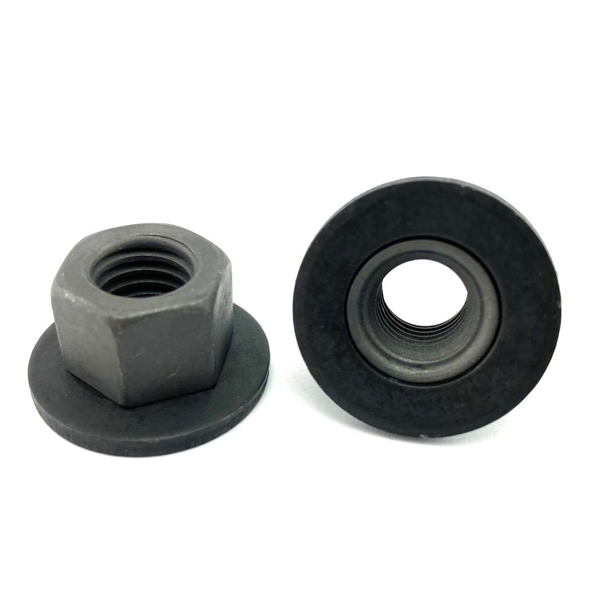 M4-0.70 Hex SEMS Nut, 9mm Wrench, 12mm Washer, Phosphate