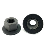 M6-1.0 Hex SEMS Nut, 11mm Wrench, 16mm Washer, Phosphate
