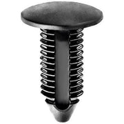11mmx28mm Black Nylon Single Head Christmas Tree Retainer, 22mm Head