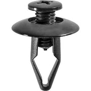 5/16"x23/32" Black Screw Type with Closed End, 25/32" Head