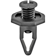 10mmx24mm Slotted/Phillips Screw-Type Push-In Retainer with Closed End, 20mm Head