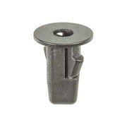 #12 (5.5mm) Black Nylon Grommet, 8mm Square  Hole, 18mm Stem, 16mm Head