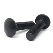 5/8-11x2" Grade 8 Round Head Square Neck Full Thread Carriage Bolts Plain
