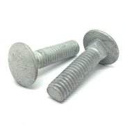 1/4-20x3/4" A307 Grade A Carriage Bolts Galvanized