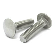 3/4"-10x5" 316 Stainless Steel Round Head Carriage Bolt