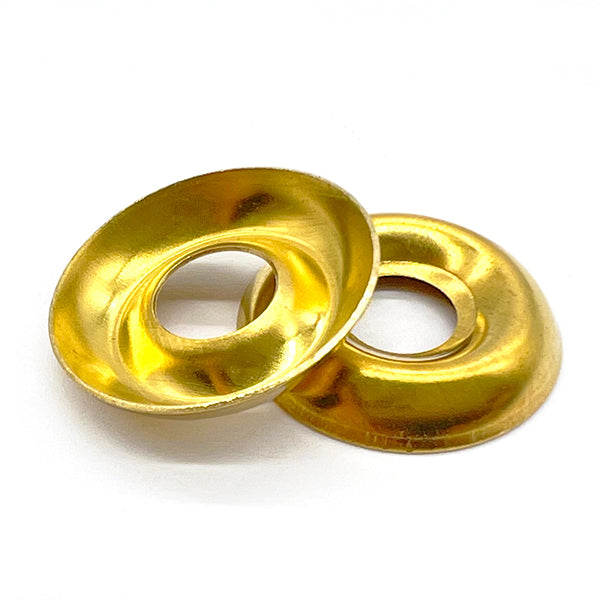 #6 Brass Finishing Cup Washers