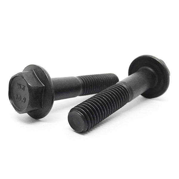 M6-1.0x25 Class 10.9 Hex Flange Bolts Phos & Oil