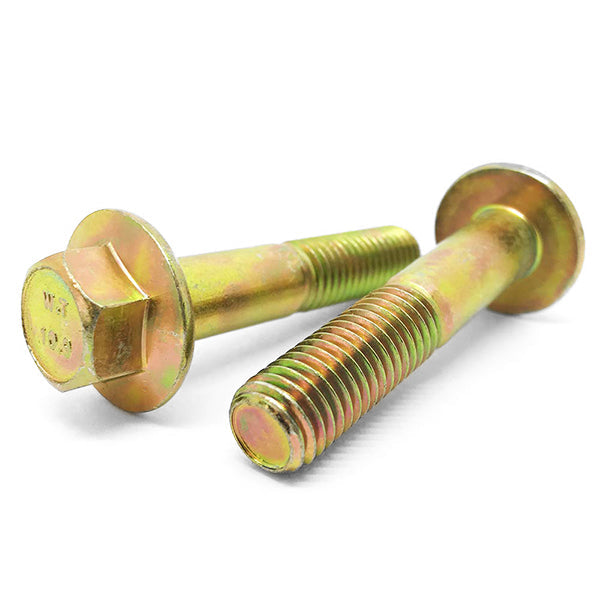 M16-2.0x100 Class 10.9 Hex Flange Bolts Zinc Yellow