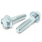 M6-1.0x30 Class 10.9 JIS Hex Flange Bolts Zinc Clear