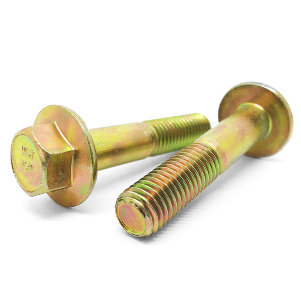 M6-1.0x30 Class 8.8 Hex Flange Bolts Zinc Yellow