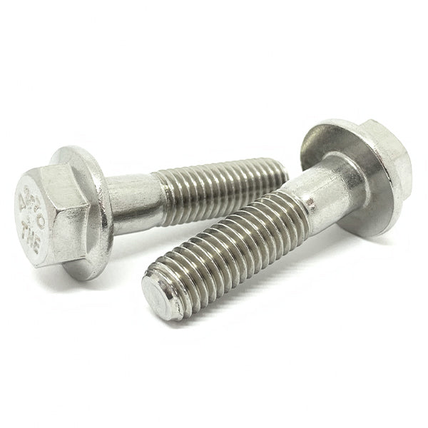 M10-1.5x45 A2-70 Stainless Steel Hex Flange Bolts