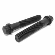 M10-1.50x65 Metric 12 Point Flange Screws Class 12.9 Black Oxide