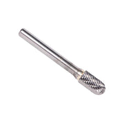 1/4" x 5/8" Cylindrical Radius End Carbide Bur 1/4 Shank