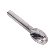 3/8" x 5/8" Oval Carbide Bur 1/4 Shank