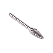 1/4" x 5/8" Tree Radius End Carbide Bur 1/4 Shank