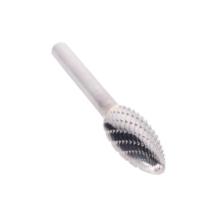 1/4" x 5/8" Flame Carbide Bur 1/4 Shank