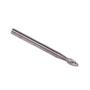 1/8" x 1/4" SH41 Flame Carbide Bur 1/8" Shank