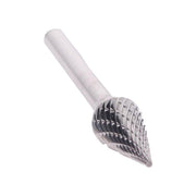 1/4" x 3/4" Cone Pointed End Carbide Bur 1/4" Shank