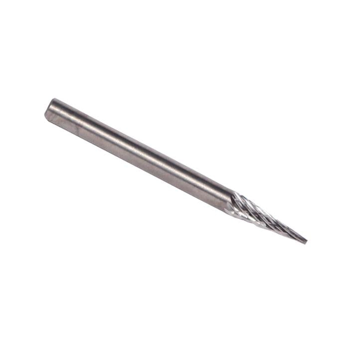1/8" x 5/8" Cone Pointed End Carbide Bur 1/8" Shank