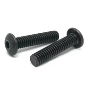 M3-0.5x5 Class 12.9 Alloy Button Socket Head Cap Screws Black Oxide