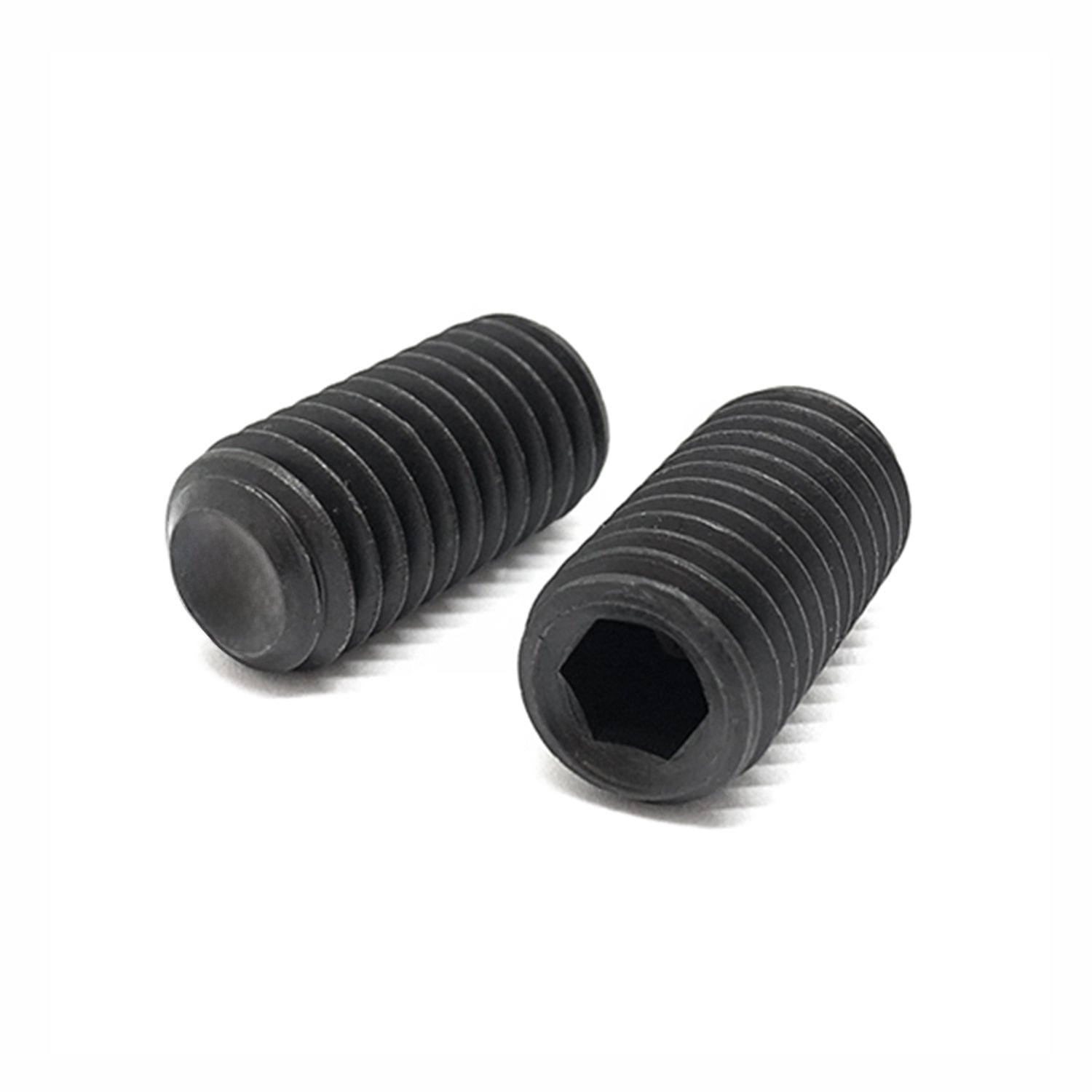 M4-0.70x6 Class 45H Flat Point Allen Socket Set Screws Black Oxide