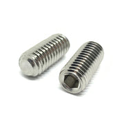 1/4"-20x5/8" Stainless Steel Flat Point Allen Socket Set Screw