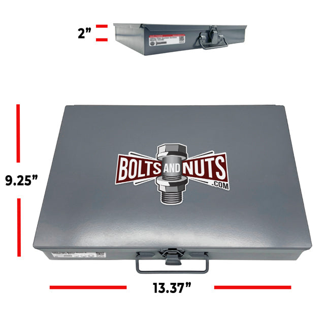 Inch Grade 5 Hex Cap Screws, Hex Nuts, Flat & Lock Washers - 574 PCS