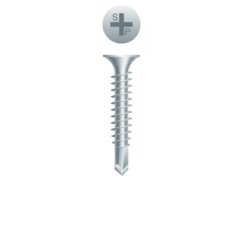 #10 Strong-Point Bugle Head 10-16 x 3-1/2, PH, Zinc