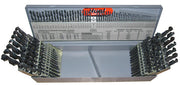 115 Piece HSS Jobber Length Drill Bit Blank, 1/16"- 1/2", A - Z, #1 - #60