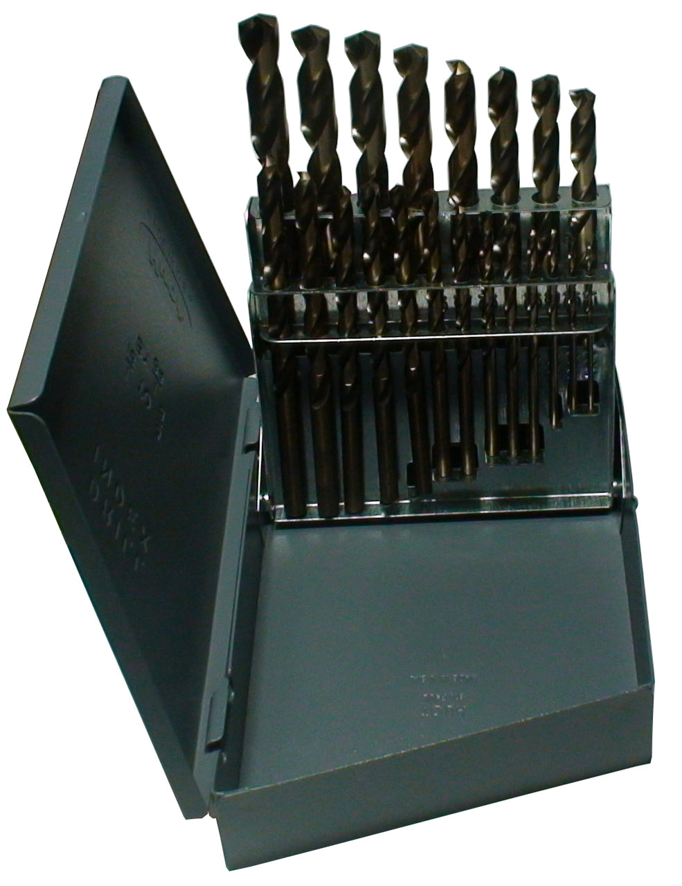 21 Piece Cobalt Jobber Length Drill Bit Set, 1/16" - 3/8", D/ACO Series